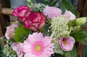 composition de fleurs