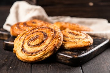 Traditional cinnamon rolls