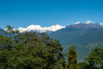 Fototapeta na wymiar Kangchenjunga