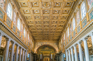 Basilica of Santa Maria Maggiore in Rome, Italy.