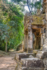 Fototapeta na wymiar Cambodia Angkor Complex 360 
