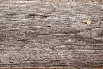 Old wooden surface. The texture of the tree. Wooden background, aged brown board backdrop