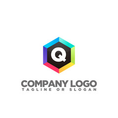 Q LETTER LOGO TEMPLATE