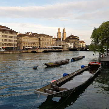 Zurique Zurich Z&uuml;rich river