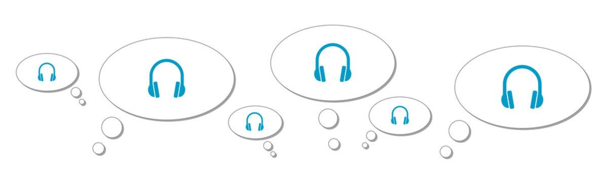 Gedankenblasen - Headset