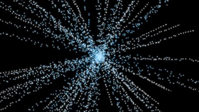 Neon Supernova Particles Explosions Loop