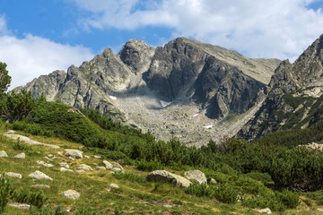 Naklejka na ściany i meble Amazing Landscape of Yalovarnika peak, Pirin Mountain, Bulgaria