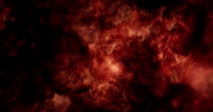 Realistic 4K Explosion and Blasts. VFX element.