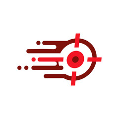 Target Speed Logo Icon Design