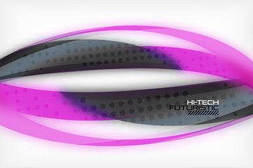 Glossy wave vector background