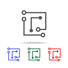 Laptop Chip icon. Elements of cyber security multi colored icons. Premium quality graphic design icon. Simple icon for websites, web design, mobile app, info graphics