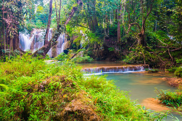 Than Sawan Waterfall in Doi Phu Nang National Park