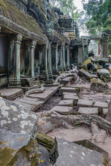 Fototapeta premium Cambodia Angkor Complex 360 