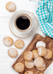 Cookies and coffee