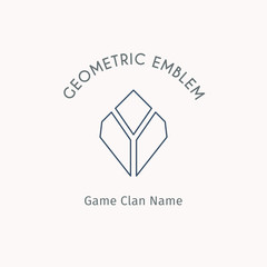 Vector geometric symbol