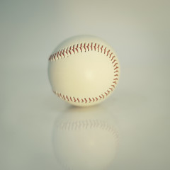 baseball ball .isolated on a white background .