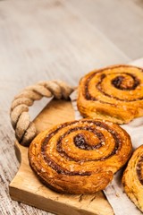 Traditional cinnamon rolls