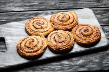 Traditional cinnamon rolls