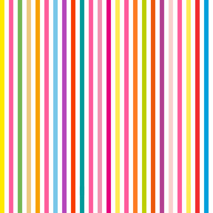 Obraz premium Seamless multicolored pattern with stripes. Abstract geometric wallpaper of the surface. Striped pattern with stylish and bright colors. Printing on t-shirts, t-shirts, posters and other