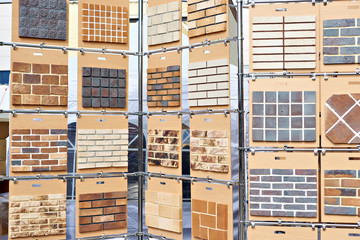 Samples of building decorative wall