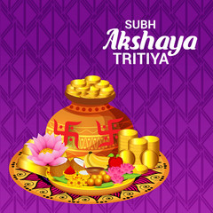 Fototapeta premium Akshaya Tritiya Celebration.