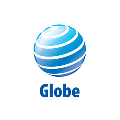 vector logo globe