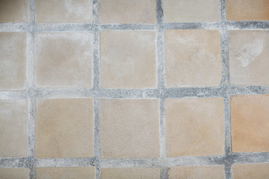 Tiled floor texture