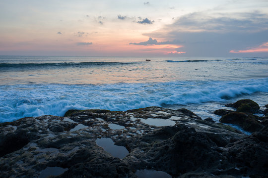 The Echo beach area in Canggu, Bali.