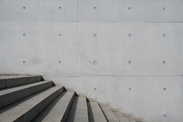 stairs outdoor and concrete background - stairway, building exterior