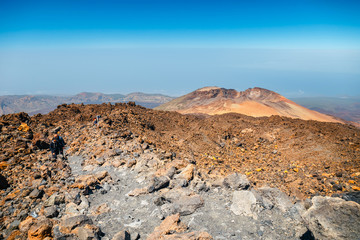 Pico Viejo, El Teide National Park, Tenerife, Canary Islands, Spain