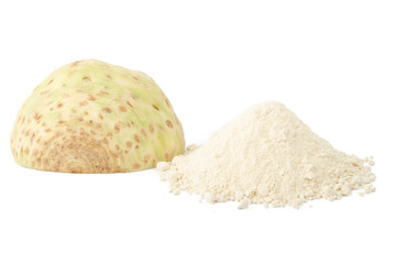 Selleriewurzel getrocknet, gemahlen