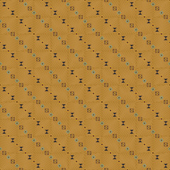 Fototapeta premium Geometric embroidery style. Ethnic seamless pattern. Abstract aztec background. Digital or wrapping paper. Good for web, print and textile design. Boho ornament vector.