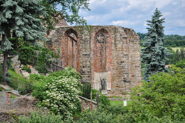 Fototapeta na wymiar Bautzen ruin of church