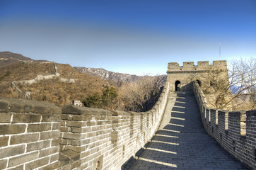 Fototapeta premium The great wall of China - Beijing