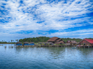 Obraz premium Sea View with Small Island