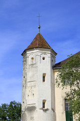 Fototapeta na wymiar Hohes Schloss - Bad Grönenbach - Mittelalter - Burg