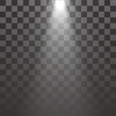 light rays medium weight top to bottom transparent vector eps 10