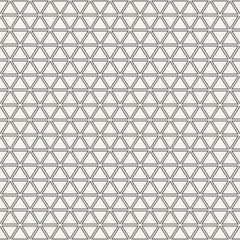 Fototapeta premium Seamless pattern of triangles.