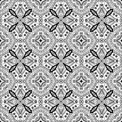 Seamless outliner abstract seamless vector tiled pattern