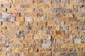 Tile, mosaic of stone blocks