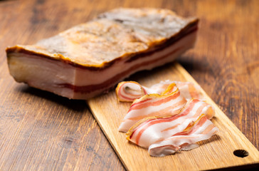 Italian Lardo bacon
