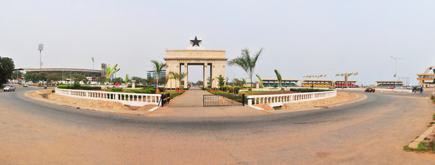 Black Star Square, also known as Independence Square  in Accra Ghana