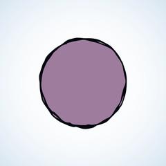 Planet. Vector drawing