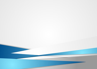 Abstract blue concept corporate background