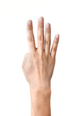female hand symbol