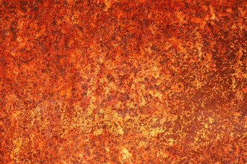 Texture of a sheet of old rusty iron. Abstract background.