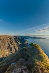 Fototapeta premium North Cape in Finnmark, Northern Norway.