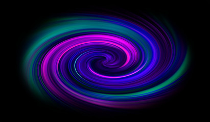 Colorful shiny spiral background