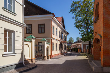 A small street in Zapskovye, Pskov