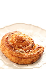 Homemade almond and sugar pastry